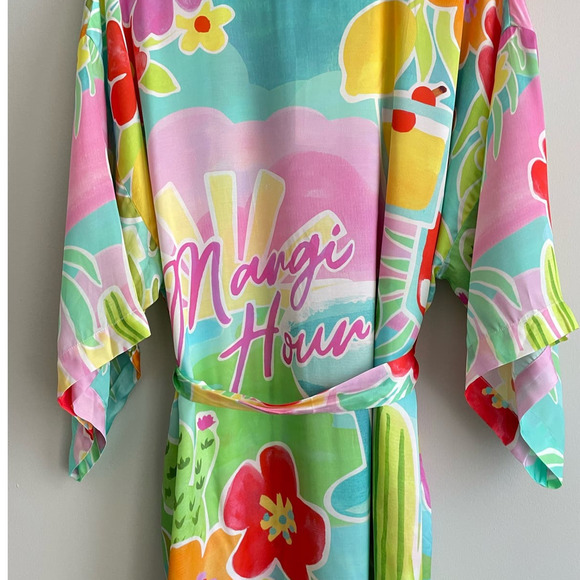 SPELL Margi Hour Maxi Robe in Tutti Frutti - Picture 8 of 8